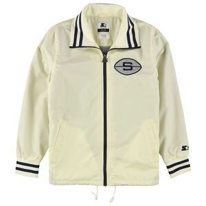 STARTER Mens Off-Whiten State Jacket, Off-White, L, DM